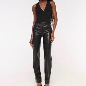 Abercrombie Vegan Leather Pants